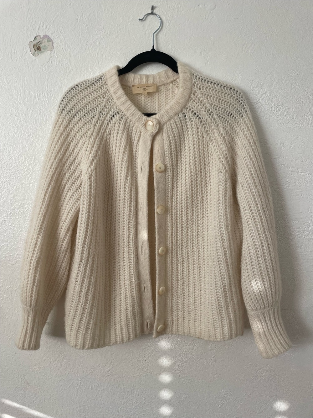 Sezane Emile Cardigan in Ecru